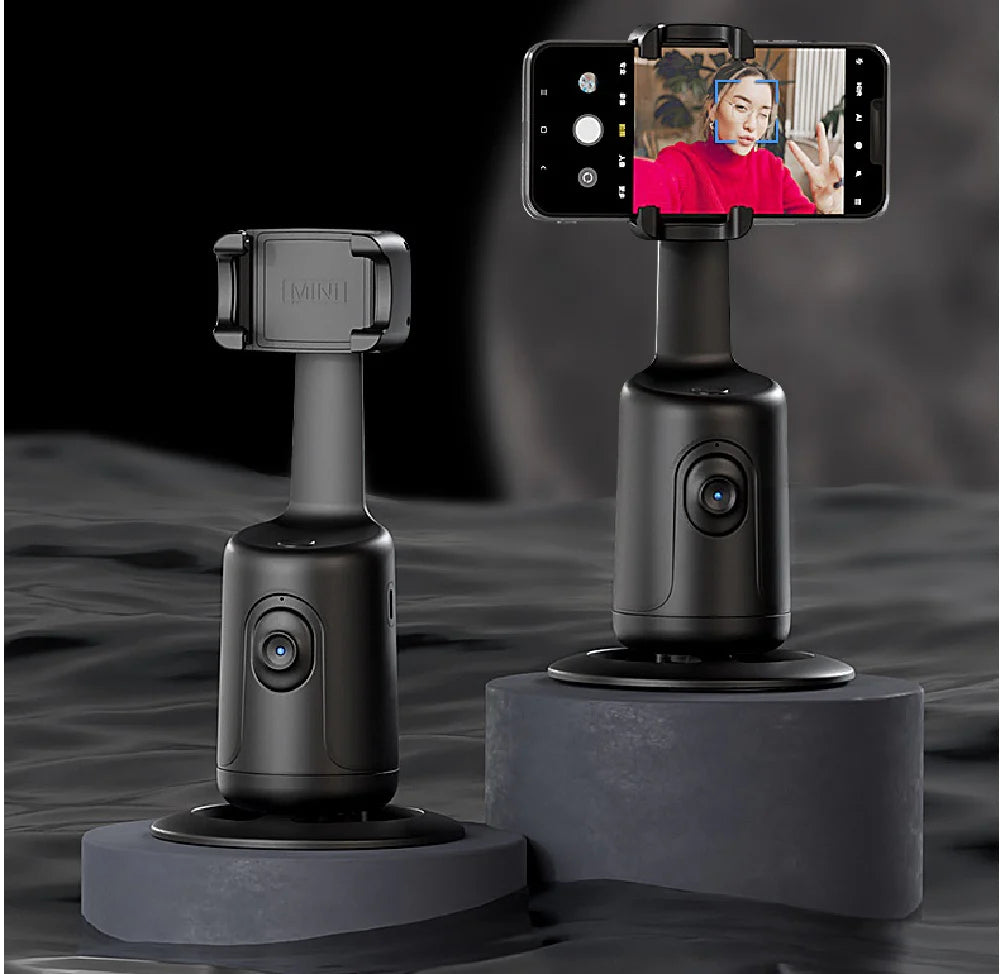 360° Rotation Smart Auto Face Object Tracking Holder