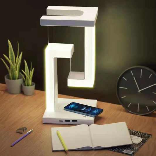 Floating Lamp With Wireless Charging