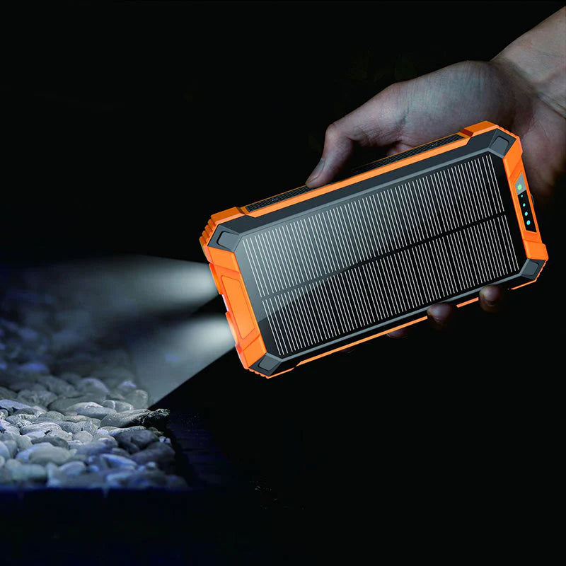 Solar Wireless Portable Power Bank